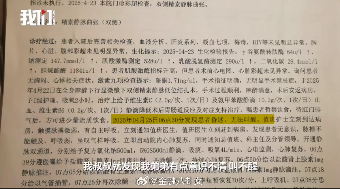 新婚男子生殖手术后身亡疑为药物过敏，警惕医疗安全与风险