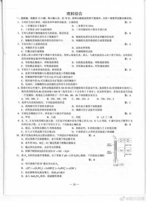高考理综全国卷试题解析来了，一文解析考试要点！