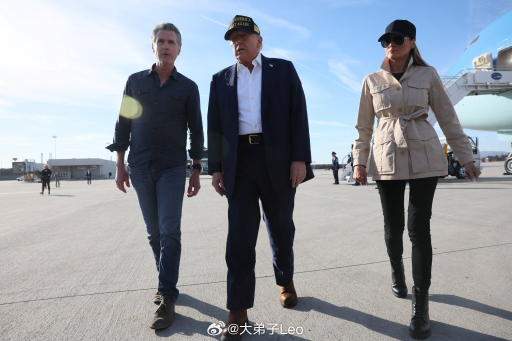 特朗普去洛杉矶，一场风云际会的旅程