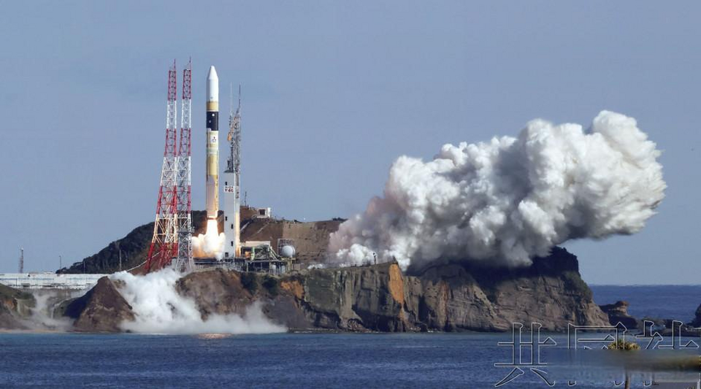 日本火箭发射现场，探索星辰大海的壮丽瞬间