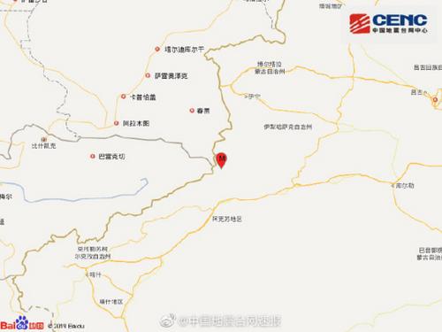 新疆发生3.8级地震，瞬间的震动与社会的关注